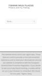 Mobile Screenshot of fishingwildplaces.com